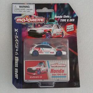 Majorette Deluxe Cars Japan Series 1:64 Scale Die-Cast HONDA Civic Type R EK9